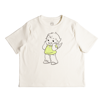 24/7s (WHITE) ANGEL COLOR TSHIRT BABY GREEN